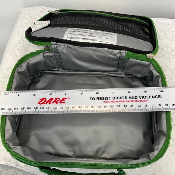 John Deere Green Tractor Insulated Lunch Box Bag Kids Polyester - Picture 5 of 6